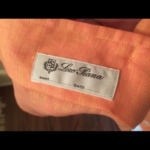 Loro Piana men’s shirt linen.